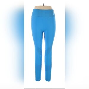 PINK Victoria's Secret Blue Leggings Stretchy Fit Size L  Nwt